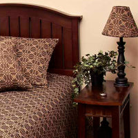 Black Tan Marshfield Jacquard Bed Cover Twin CT106011 - The Fox Decor