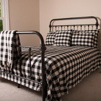 Buffalo Check Queen Duvet Cover (Tie Closure) DQ510011 - The Fox Decor
