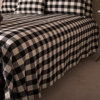 Buffalo Check Queen Duvet Cover (Tie Closure) DQ510011 - The Fox Decor