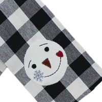 2 in 1 Buffalo Check Sunflower, Snowman Face Towel Set of two ET220018 - The Fox Decor