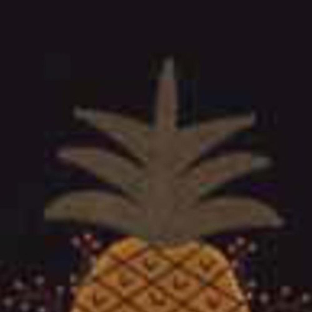 Black Pineapple Welcome Towel Set Of Two ETAR00J2 - The Fox Decor