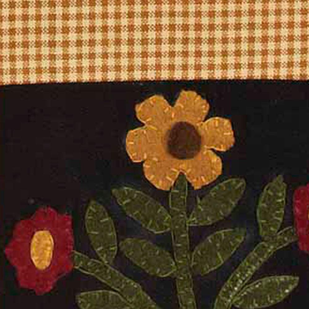 Black Mustard Blooms Towel Set Of Two ETAR0101 - The Fox Decor