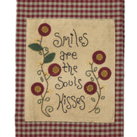 Smiles are the Souls Kisses Towel Set of two ETAS5500 - The Fox Decor