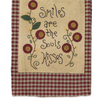 Smiles are the Souls Kisses Towel Set of two ETAS5500 - The Fox Decor