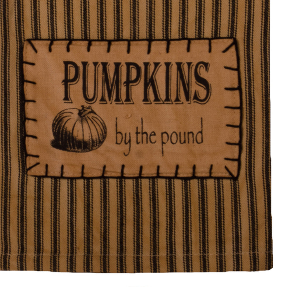 Pumpkins By The Pound Tea Dyed Towel Set Of Two ETLD0018 - The Fox Decor