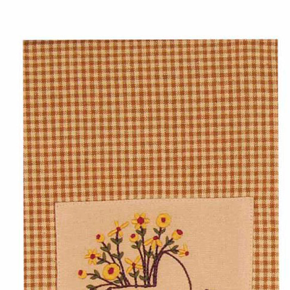 Mustard Nutmeg Watch Dreams Grow Towel Set Of Two - Interiors by Elizabeth