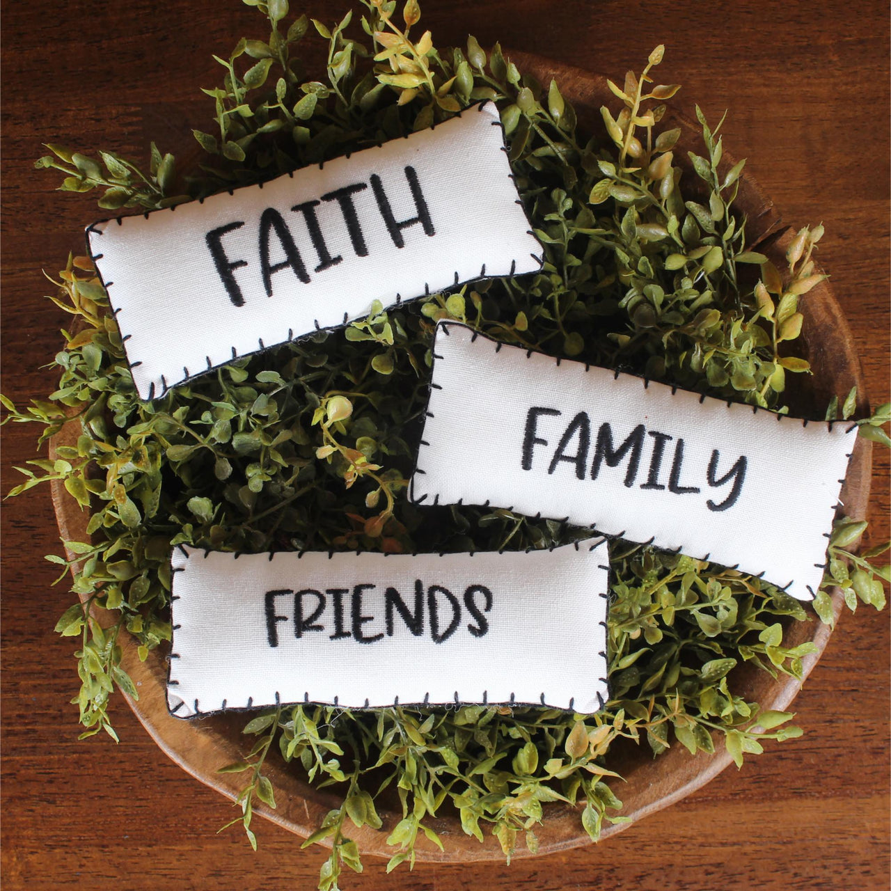 Faith, Family, Friends Fill Set of 3 FL000055 - The Fox Decor