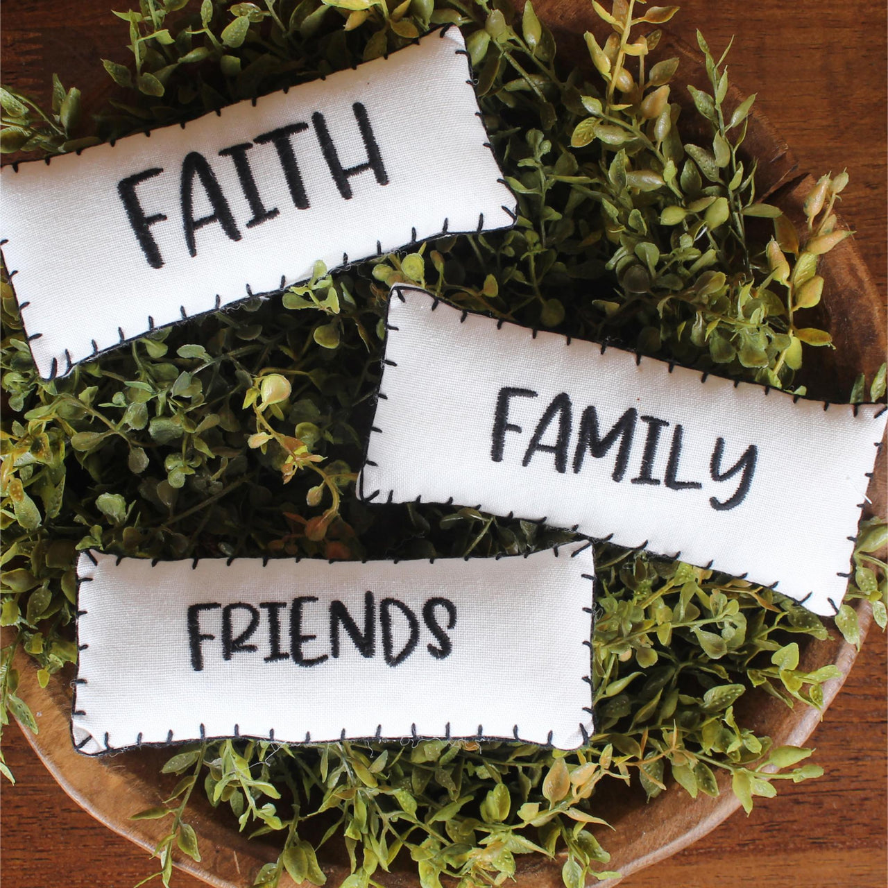 Faith, Family, Friends Fill Set of 3 FL000055 - The Fox Decor