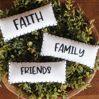 Faith, Family, Friends Fill Set of 3 FL000055 - The Fox Decor
