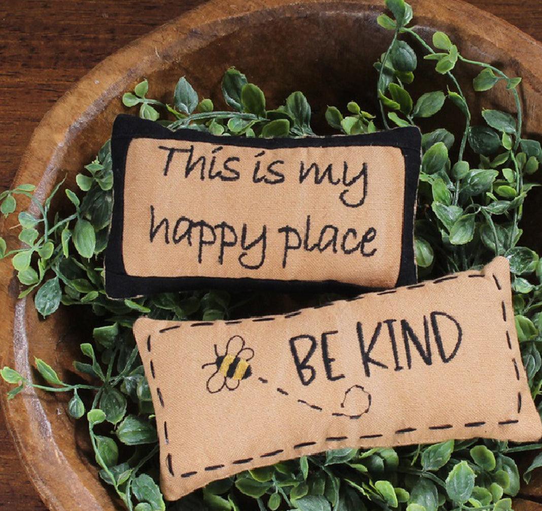 Be Kind Fill Tea Dyed Home Accents FL011022 - The Fox Decor