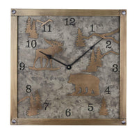 Forester's Wall Clock - Park Designs - The Fox Decor