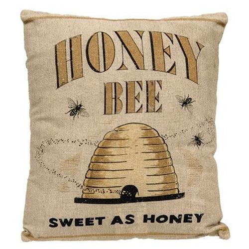 Honey Bee Pillow - The Fox Decor