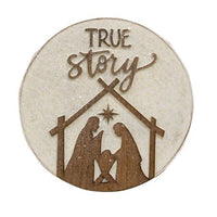 Thumbnail for True Story Nativity Wreath Insert