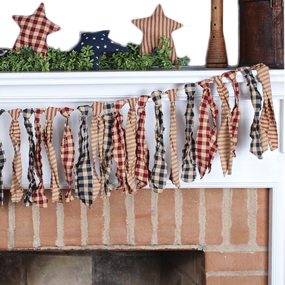 Liberty Fabric Ties Garland Garland GR610001 - The Fox Decor