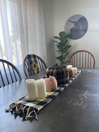 Sunflower Buffalo Check Table Square SQ000128 - The Fox Decor