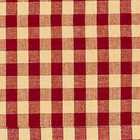 Barn Red Nutmeg Heritage House Check Barn Red Towel Set Of Six KT100017 - The Fox Decor