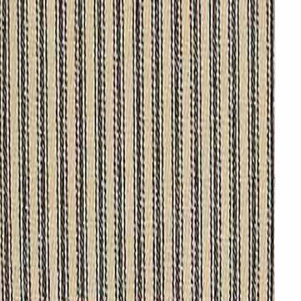 Black Nutmeg York Ticking Towel Set Of Six KT880011 - The Fox Decor