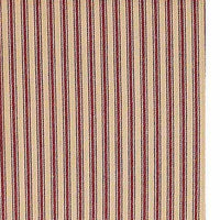 Barn Red Nutmeg York Ticking Towel Set Of Six KT880017 - The Fox Decor