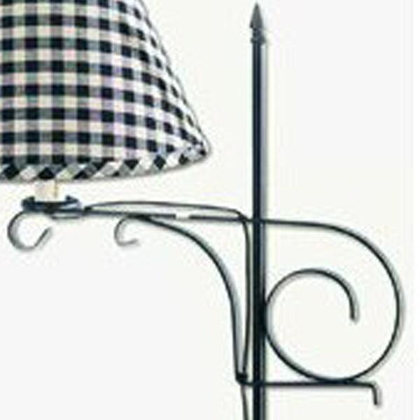Black Floor Lamp W/ Adjustable Arm ML430011 - The Fox Decor