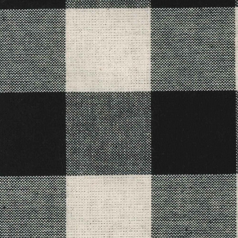 Black Buttermilk Buffalo Check Napkin Set Of Six NK510011 - The Fox Decor