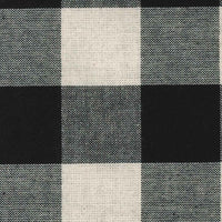 Black Buttermilk Buffalo Check Napkin Set Of Six NK510011 - The Fox Decor