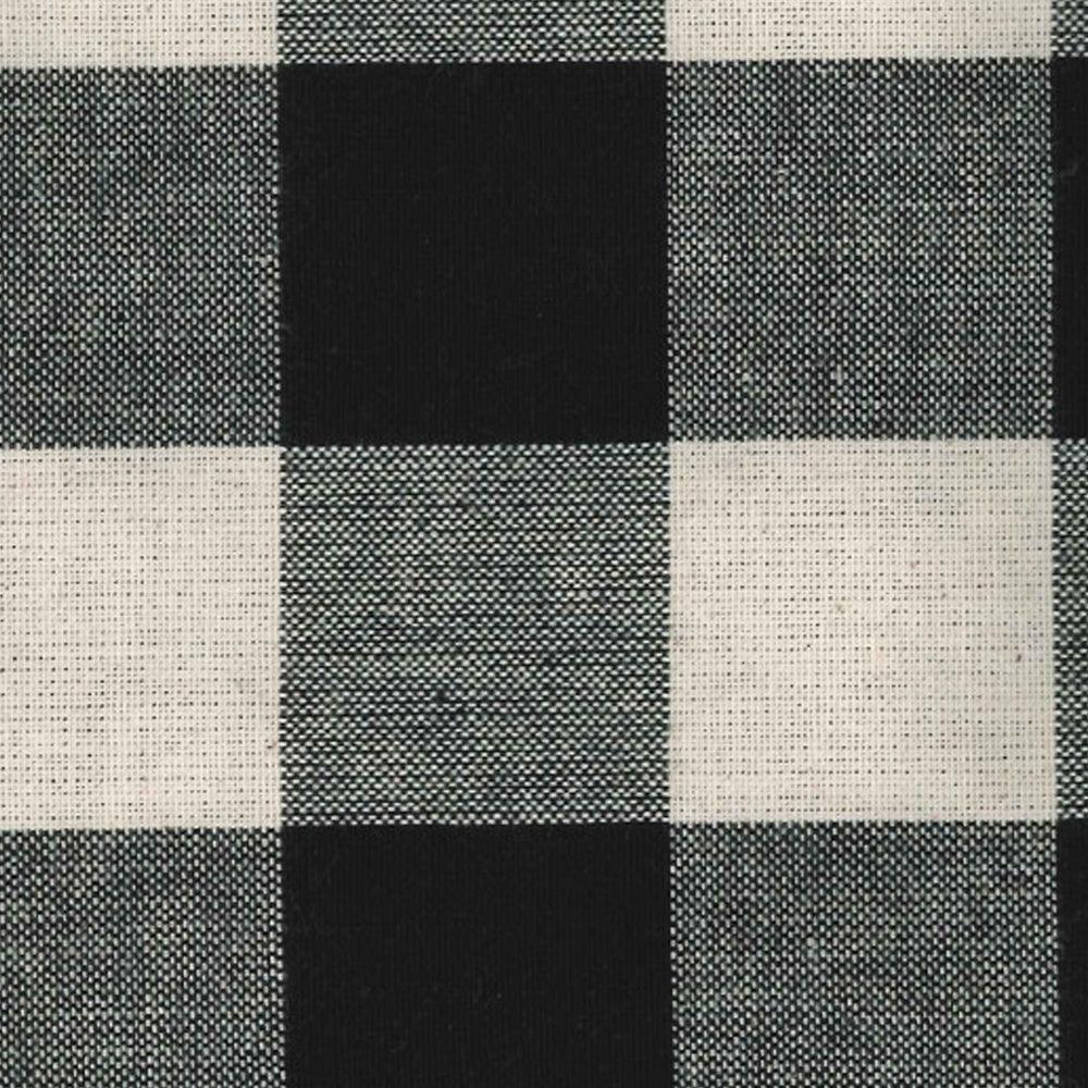 Black Buttermilk Buffalo Check Napkin Set Of Six NK510011 - The Fox Decor