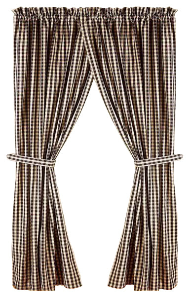 Black Nutmeg Heritage House Check Black 63