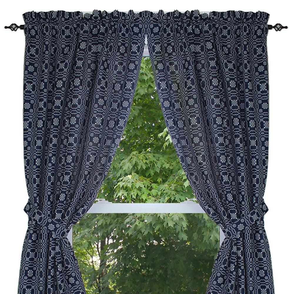 Lover's Knot - Indigo Panels P6130002 - The Fox Decor