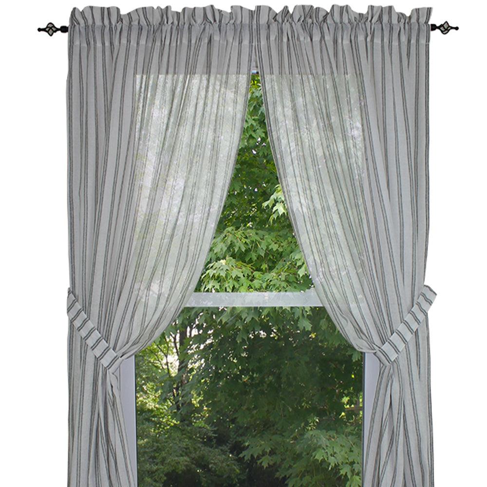 Gristmill - Cream Drapery Panels Unlined P8520005U - The Fox Decor