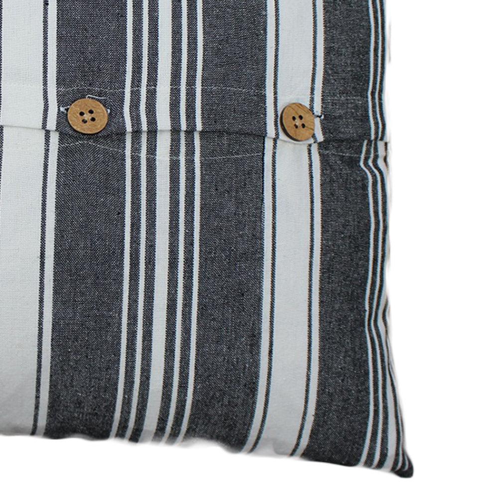 Flour Sack - Black Pillow Cover PC430001 - The Fox Decor