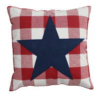 Americana Star Pillow 14 In PL000057 - The Fox Decor