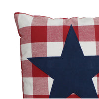 Americana Star Pillow 14 In PL000057 - The Fox Decor