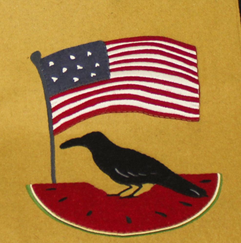 Americana Black Pillow PL011014 - The Fox Decor