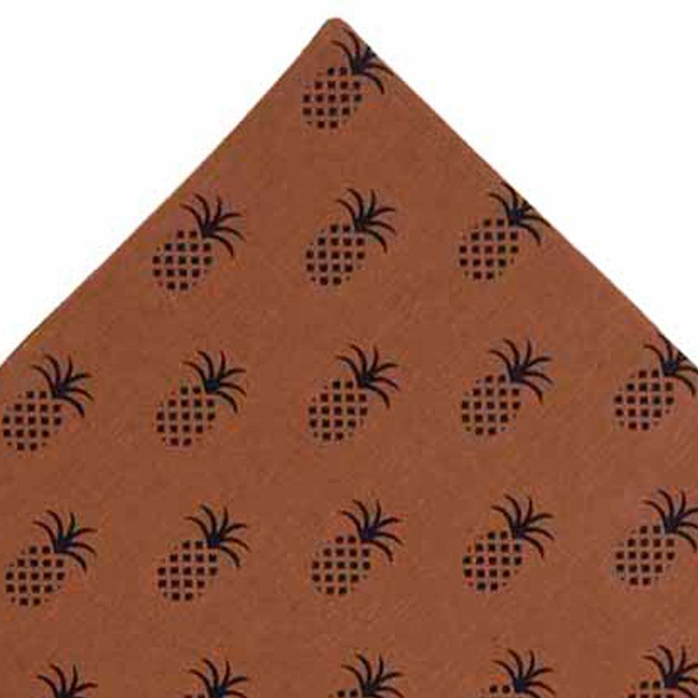 Mocha Black Pineapple Town Placemat Set Of Six PM101033 - The Fox Decor