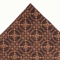 Black Tan Marshfield Jacquard Placemat Set Of Six PM106011 - The Fox Decor