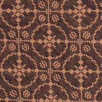 Black Tan Marshfield Jacquard Placemat Set Of Six PM106011 - The Fox Decor