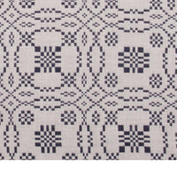 Loverã¦™??S Knot Jacquard Placemat Cream Indigo Set Of Six PM130021 - The Fox Decor