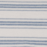 Colonial Blue Cream Grain Sack Stripe Placemat Set Of Six PM165014 - The Fox Decor