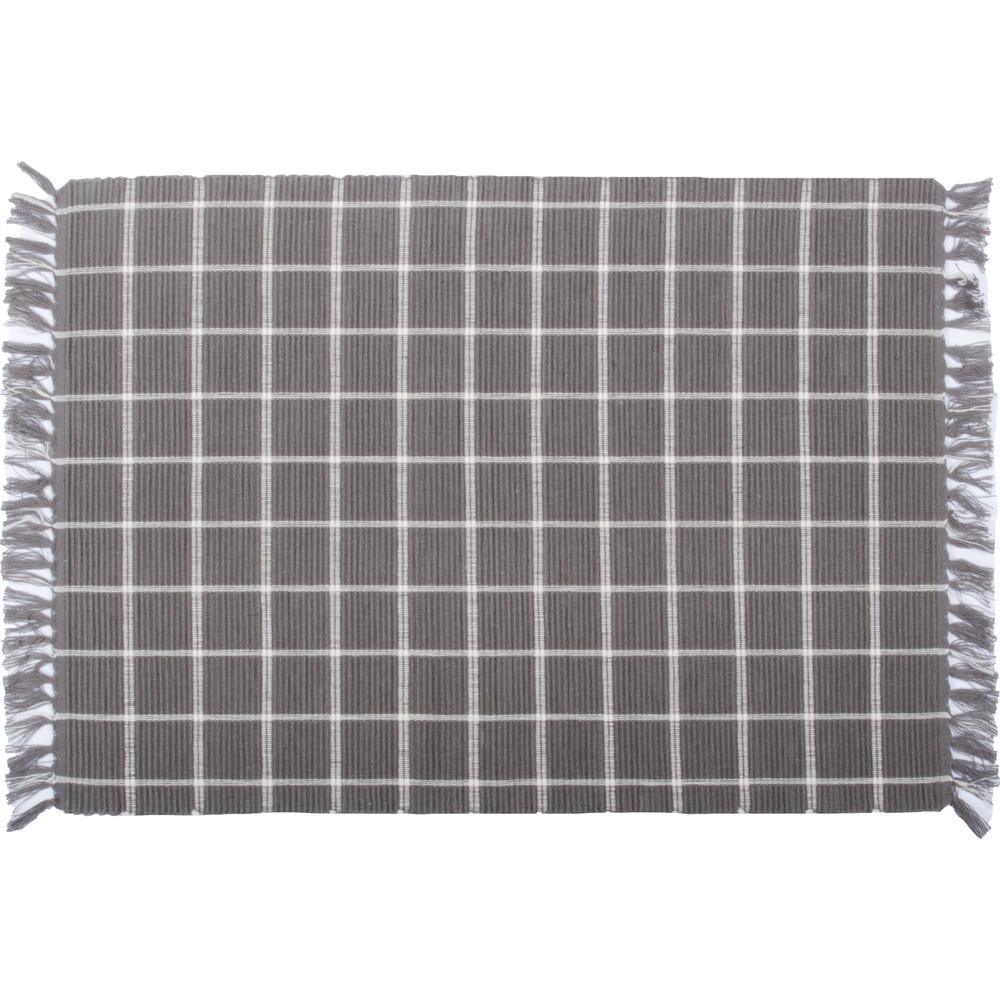 Pewter Cream Summerville Placemat Set Of Six PM168065 - The Fox Decor