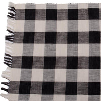 Black Buttermilk Buffalo Check Placemat Set Of Six PM510011 - The Fox Decor