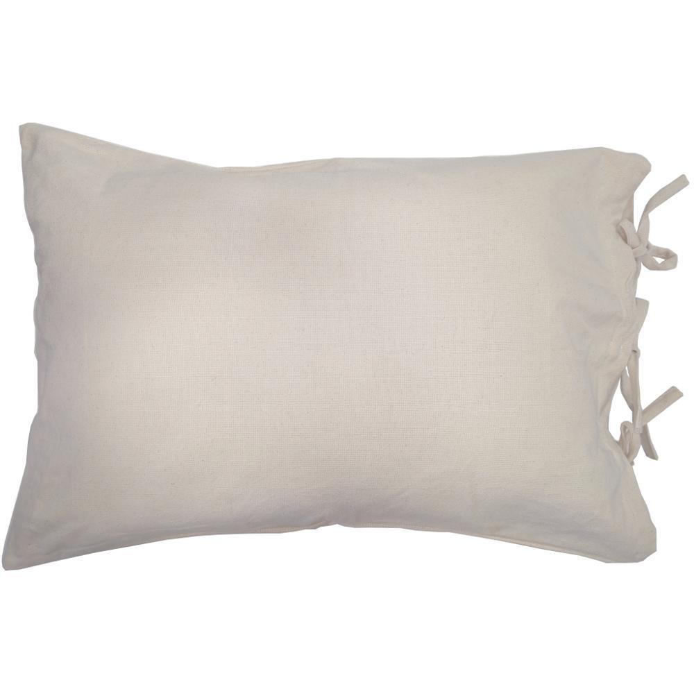 Cream Grain Sack Solid Pillow Sham PS165014 - The Fox Decor