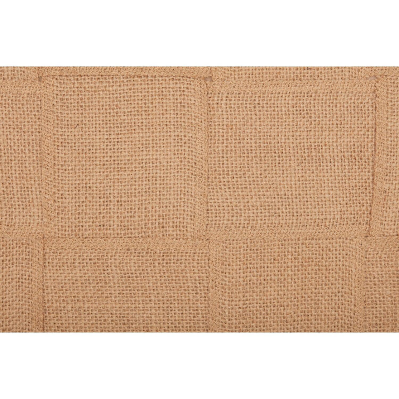 Jute Burlap Natural Basket Weave Pillow 18x18 VHC Brands - The Fox Decor