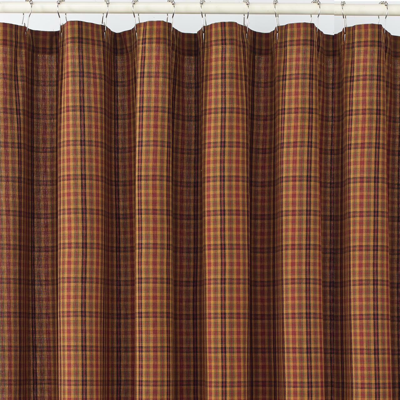 Primitive Spice Shower Curtain 72