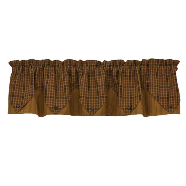 Primitive Spice Valance - Point Park Designs - The Fox Decor