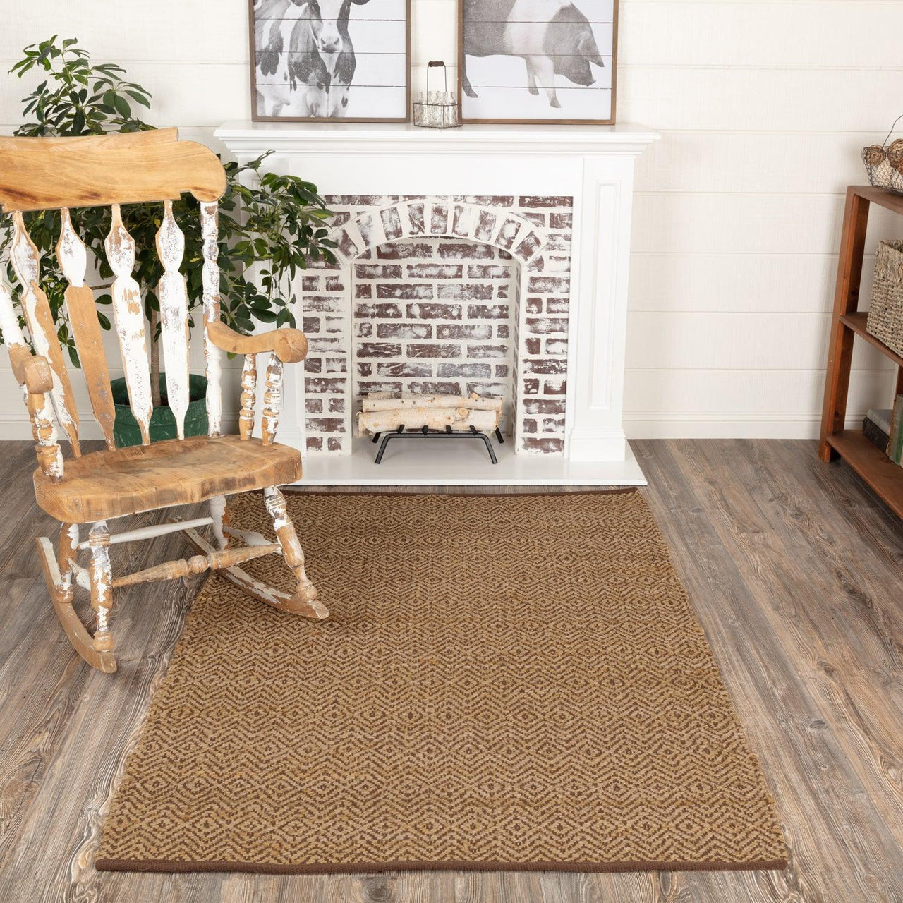 Zuma Brown Rug 48x72 VHC Brands - The Fox Decor