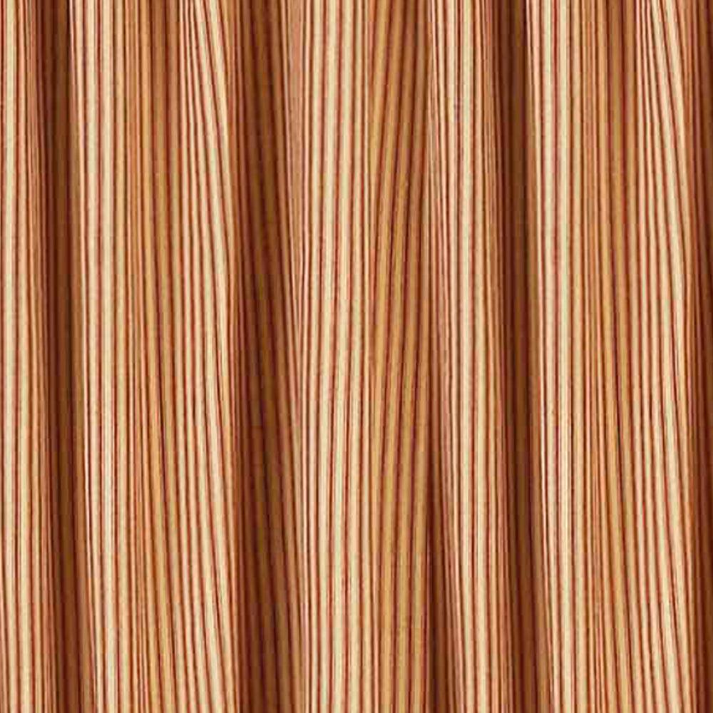 Barn Red Nutmeg York Ticking Shower Curtain SC880017 - The Fox Decor