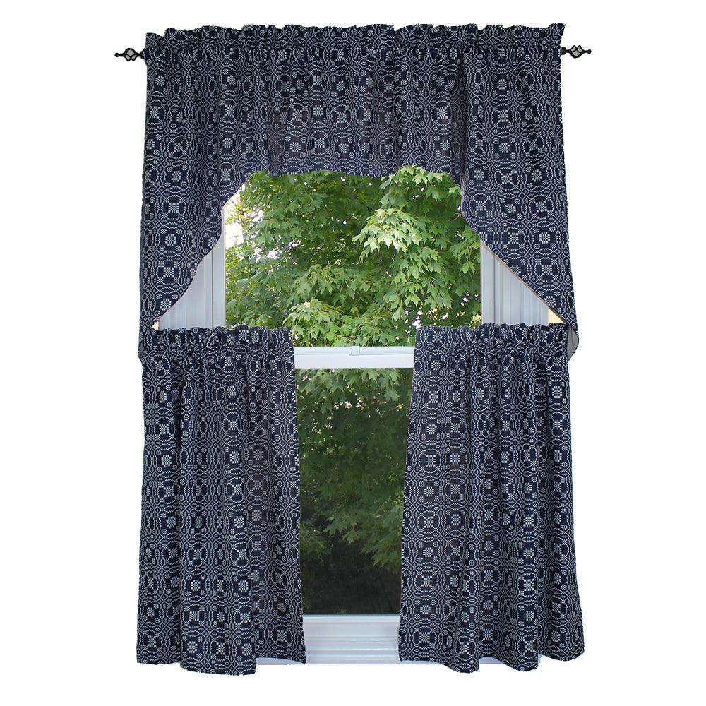 Lover's Knot - Indigo Swag SW130002 - The Fox Decor