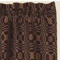 Black Mustard Loverã¦™??S Knot Jacquard Swag Lined SW130011 - The Fox Decor