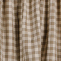 Oat Cream Heritage House Lace Swag Lined SW159023 - The Fox Decor