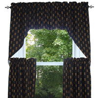 Pineapple Town - Black Swag SW660011 - The Fox Decor